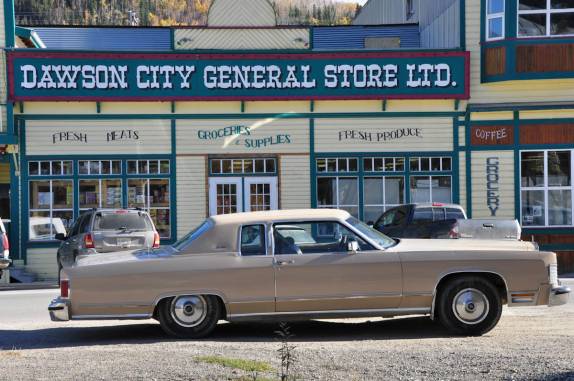 Dawson City, no Yukon Territory, noroeste do Canadá